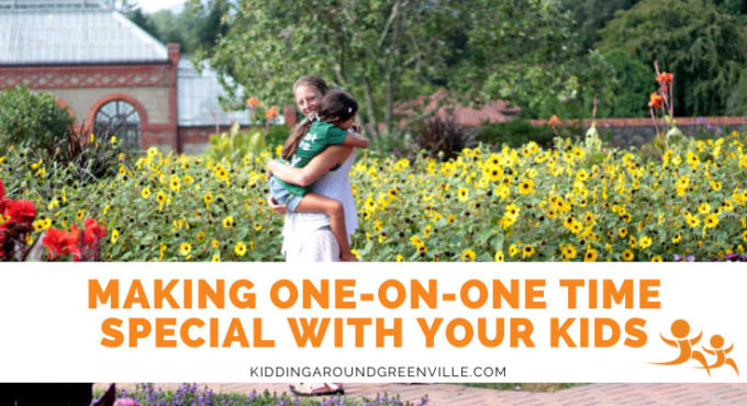 One-on-one time with your kids: make it special