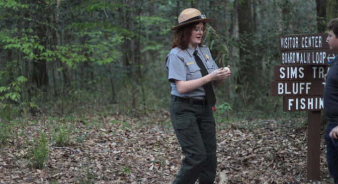 Owl Prowl with a ranger at Congaree National Park