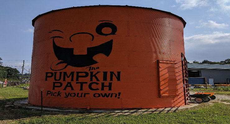 Nix Pumpkin Patch sign
