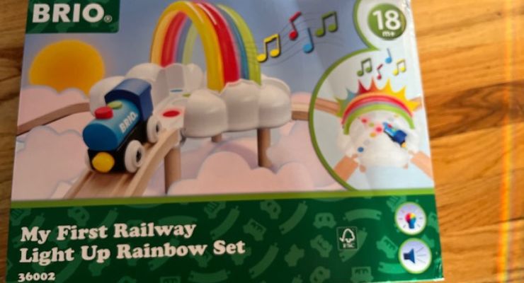 Brio Rainbow Train Set Box