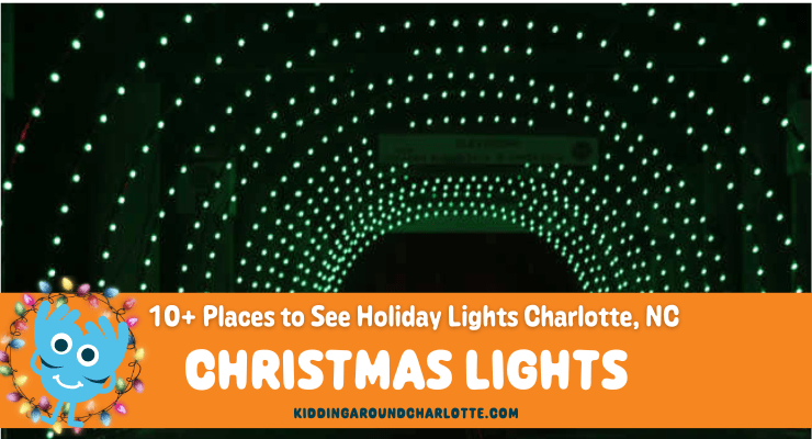 Places to see Christmas lights in Charlotte, North Carolina
