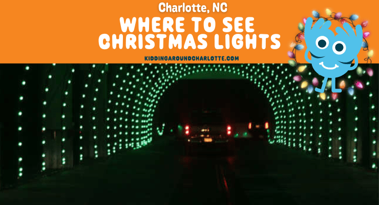 Places to see Christmas light displays in Charlotte, North Carolina