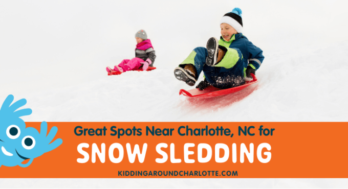 Places for Snow sledding, Charlotte, NC