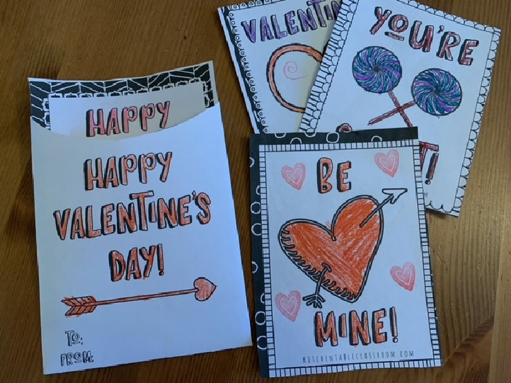 homemade valentine's day cards for kids