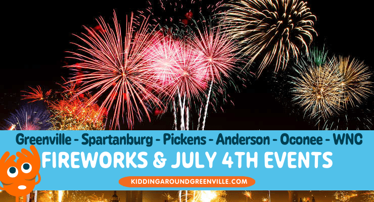 Head to the Upstate for more fireworks near Greenville, SC
