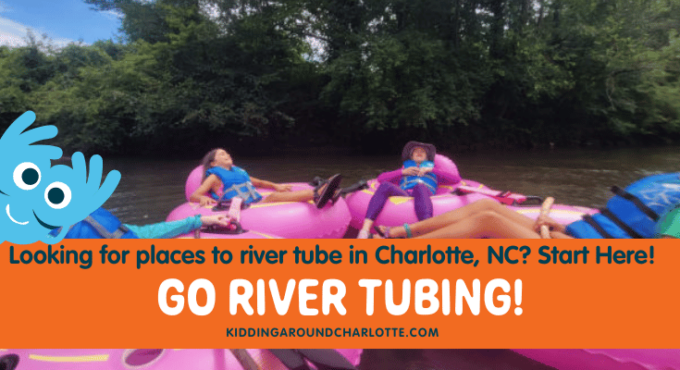 Go river tubing in Charlotte, NC