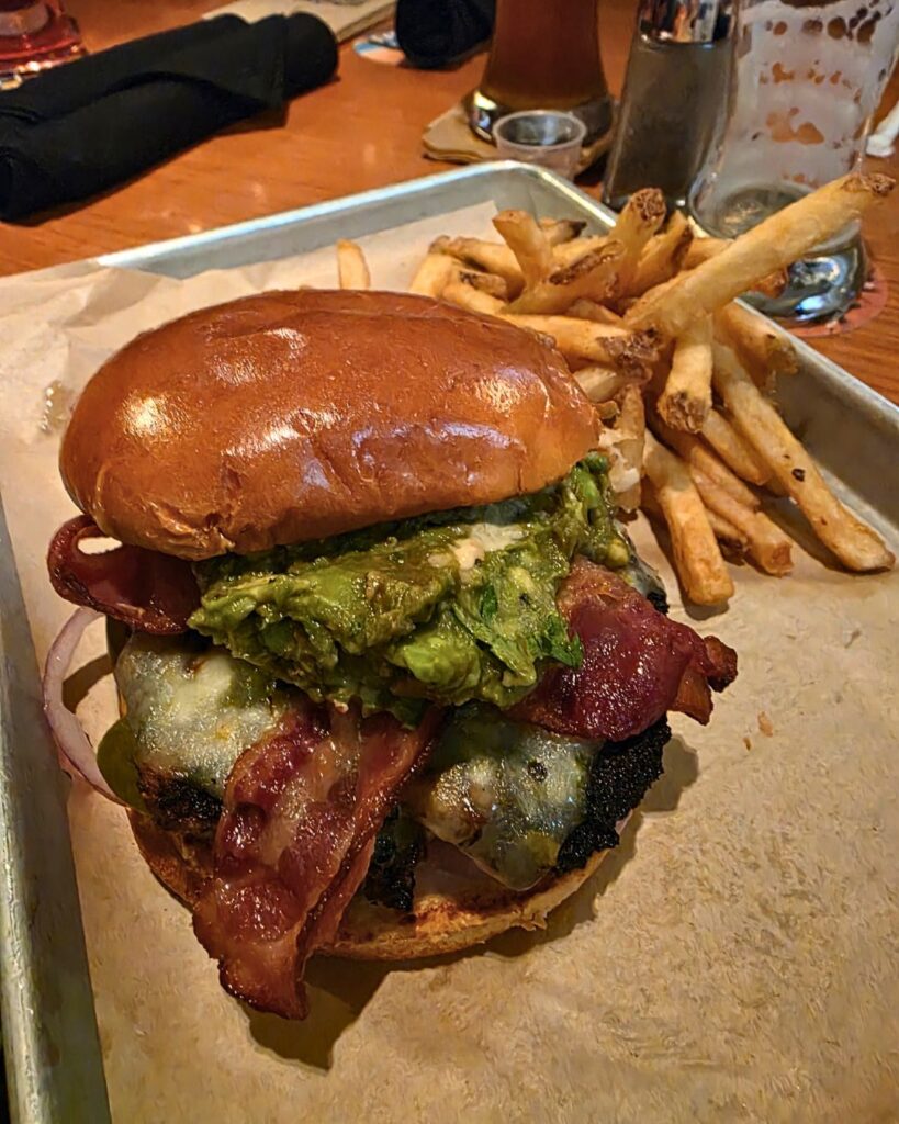 Burger from BJ's