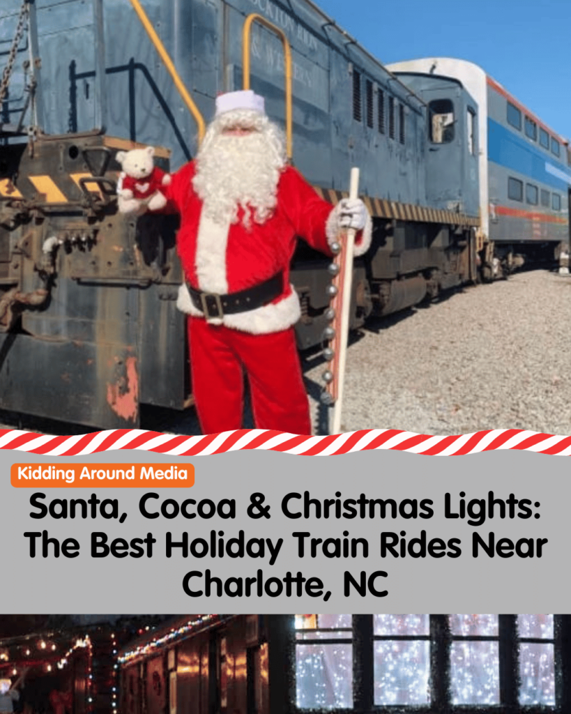 Holiday train rides near Charlotte, NC: Christmas Trains