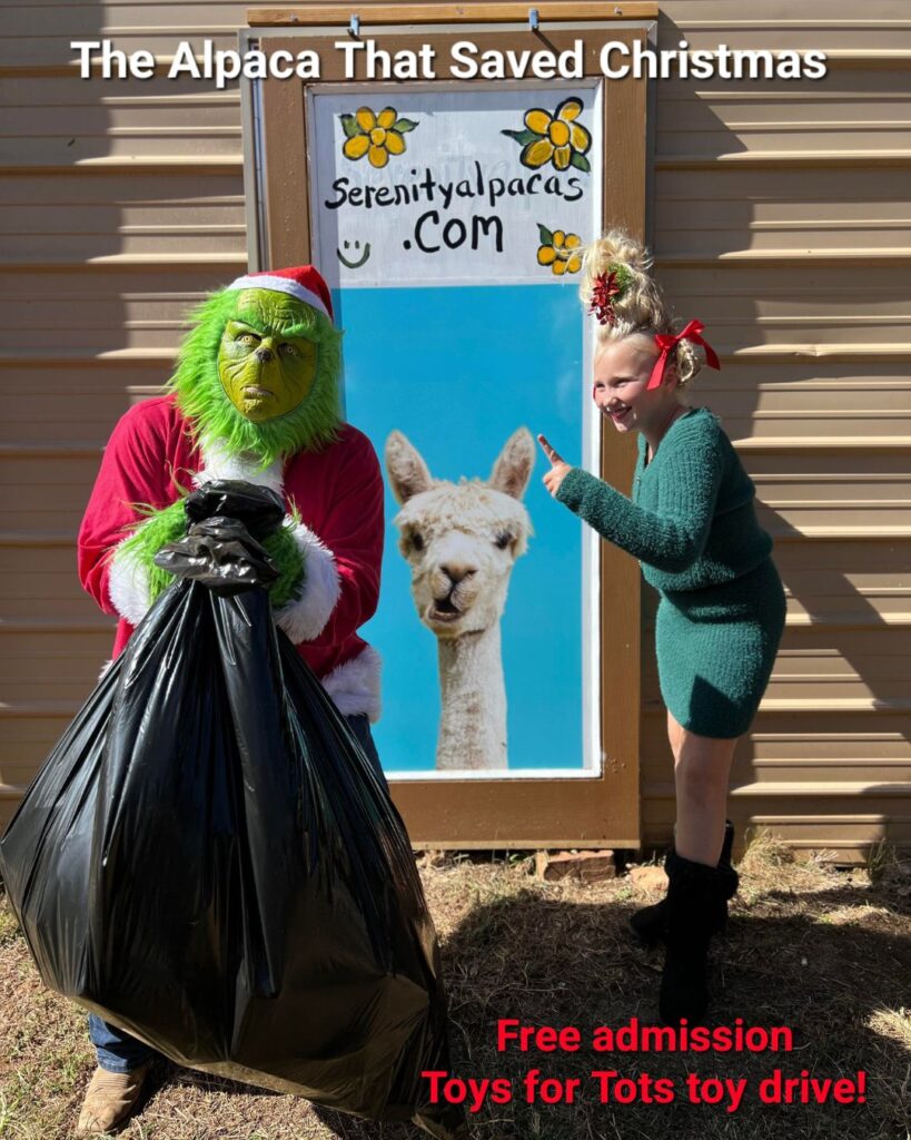 The Alpaca That Saved Christmas- Serenity Alpaca Farm