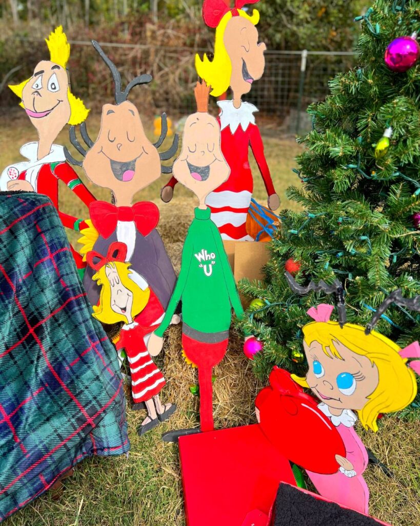 The grinch at Serenity Alpacas