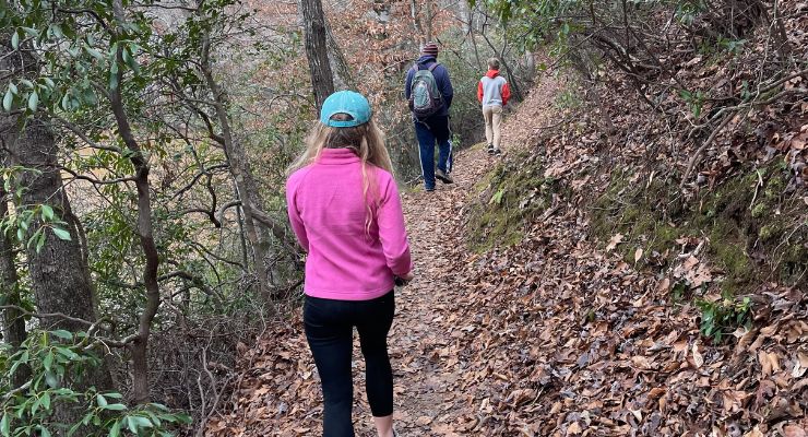 Winter Hiking in Charlotte, NC