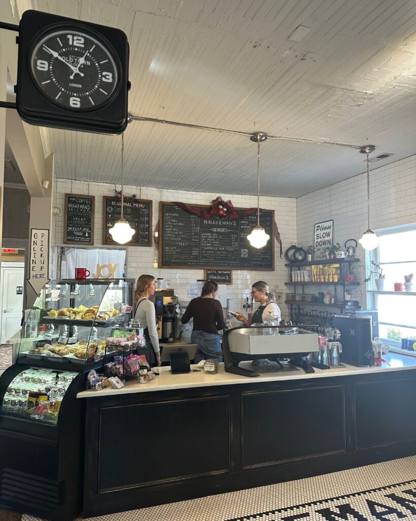 Inside Brakeman's Coffee