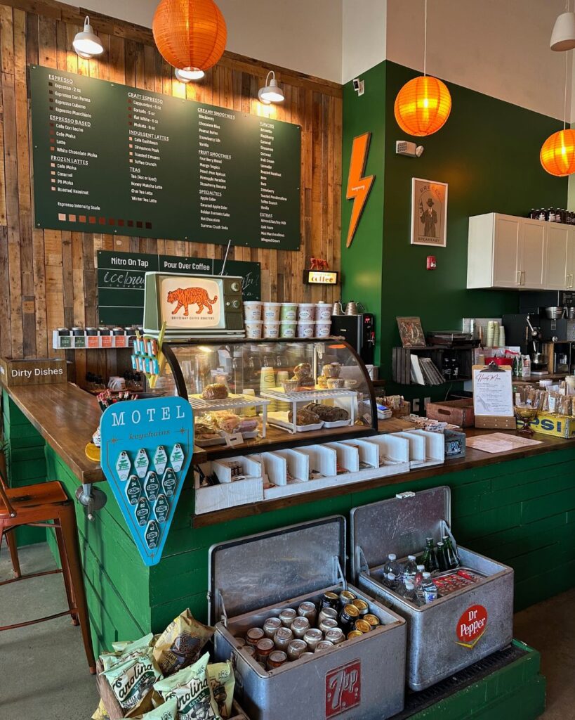 Breezeway Coffee in Charlotte is one of our favorites