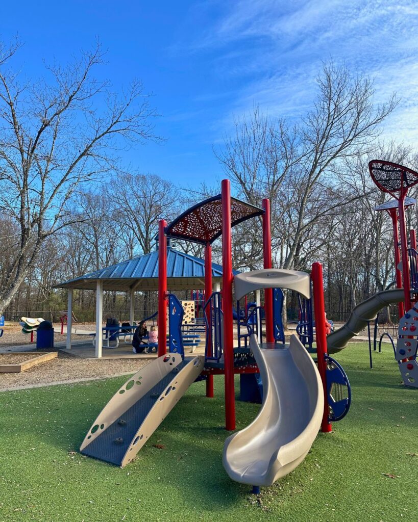 Fun playground at William R Davie Park in Charlotte, NC