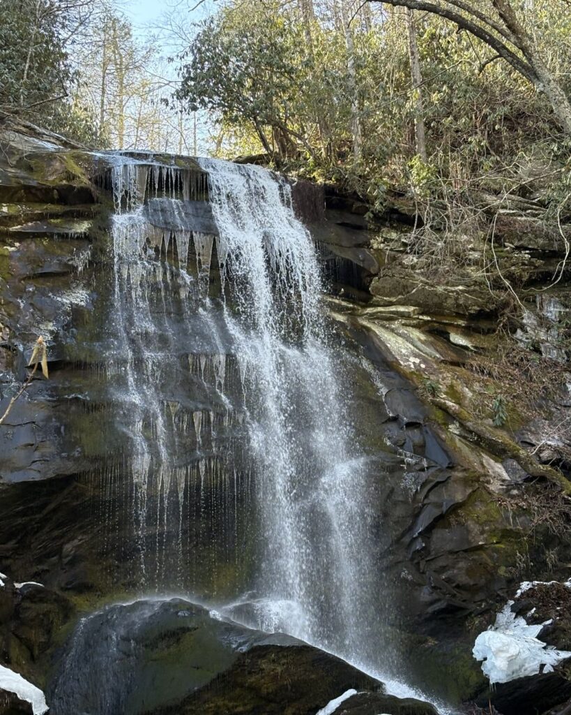 Trail at Catawba Falls
