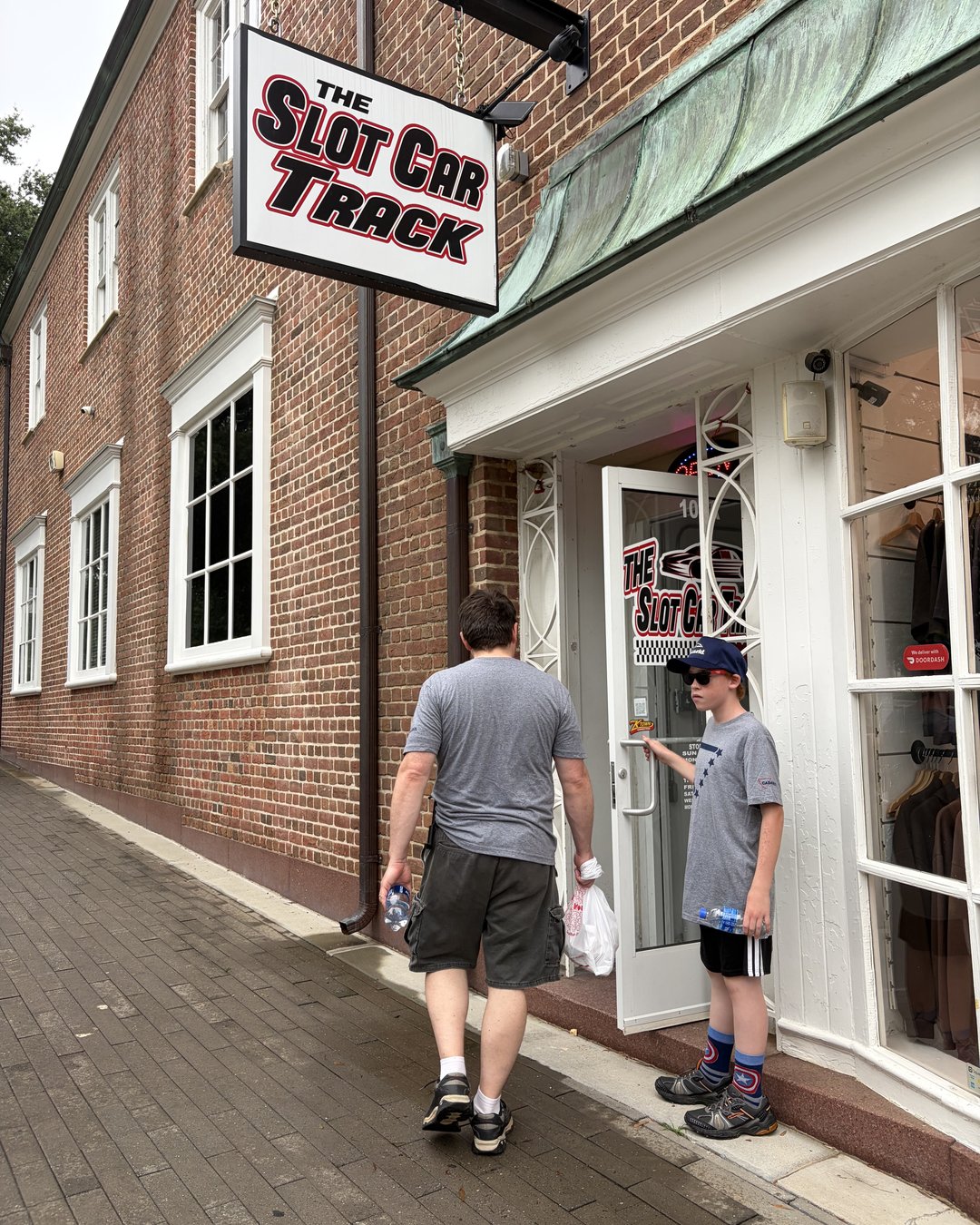 The Slot Car Track in downtown Kannapolis, NC